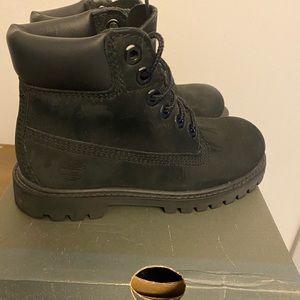 Timberland black nubuck